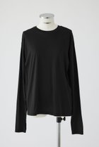 【リムアーク/RIM.ARK】のBasic long sleeve cut tops/トップス 人気、トレンドファッション・服の通販 founy(ファニー) ファッション Fashion レディースファッション Fashion for Women トップス・カットソー Cut & Sew Tops シャツ・ブラウス・オフィスカジュアル Elegant Blouses & Button-Ups ロングTシャツ・Tシャツ Longline T-Shirts & Tees カットソー・ベーシックTシャツ Cut-and-Sewn Tops / Stretch Tees & Basics スウェット / スエット Sweatshirt, Sweatwear スリーブ Sleeve, Long Sleeve / Short Sleeve ロング Long, Long-Length thumbnail ブラック|ID: prp329100004359678 ipo3291000000036046095