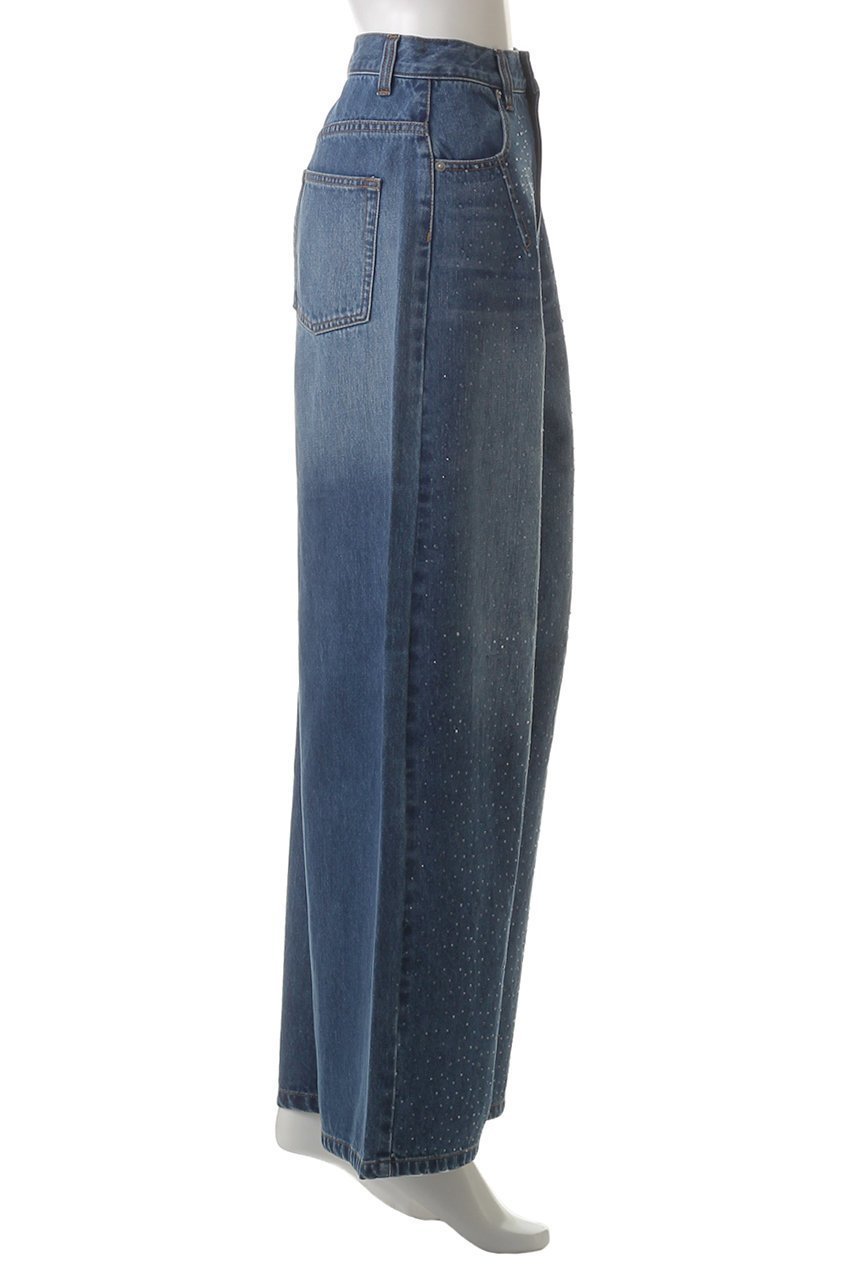 【プランク プロジェクト/PRANK PROJECT】のドロップビジューデニムパンツ 人気、トレンドファッション・服の通販 founy(ファニー) ファッション Fashion レディースファッション Fashion for Women パンツ Pants & Trousers デニムパンツ・ジーンズ・美脚デニム Denim Jeans & Pants おすすめ Recommended / Our Picks コンパクト Compact, Small Size シンプル Simple, Minimal ジャケット Jacket, Outerwear デニム Denim, Jeans Material ビジュー Bijou, Jewel-like Accent ヴィンテージ Vintage Style other-3|ID: prp329100004359679 ipo3291000000035838110