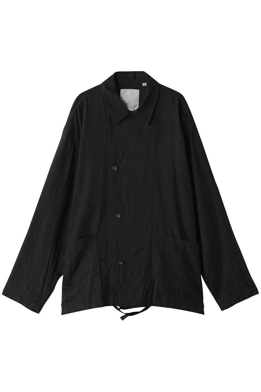 【ベリーテイジ/VERYTAGE / MEN】の【MEN】SWEDESPLIT ジャケット インテリア・キッズ・メンズ・レディースファッション・服の通販 founy(ファニー) 　ファッション　Fashion　メンズファッション　Fashion for Men　インナー　Innerwear　ジャケット　Jacket, Outerwear　スタイリッシュ　Stylish, Fashionable　ストライプ　Stripe, Striped Pattern　スリーブ　Sleeve, Long Sleeve / Short Sleeve　デニム　Denim, Jeans Material　フロント　Front, Front Design　リネン　Linen, Linen Fabric　ロング　Long, Long-Length　ブラック×ブラック|ID: prp329100004359680 ipo3291000000032873421