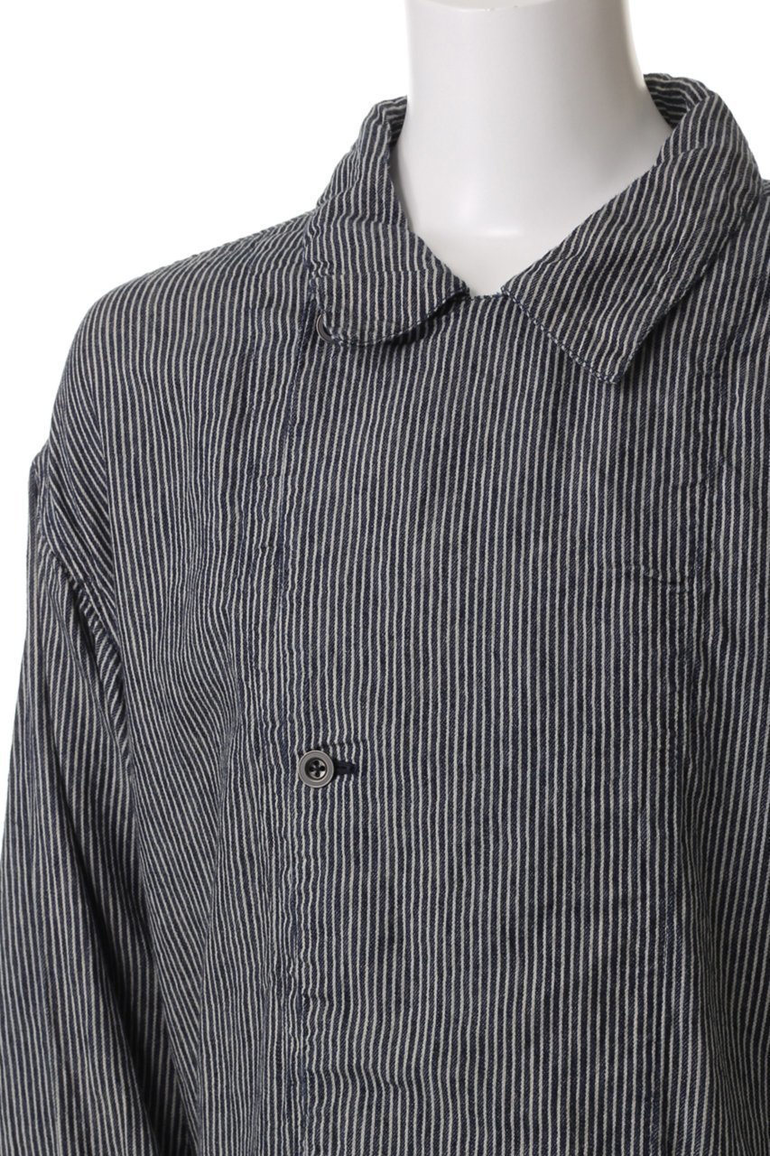 【ベリーテイジ/VERYTAGE / MEN】の【MEN】SWEDESPLIT ジャケット 人気、トレンドファッション・服の通販 founy(ファニー) ファッション Fashion メンズファッション Fashion for Men インナー Innerwear ジャケット Jacket, Outerwear スタイリッシュ Stylish, Fashionable ストライプ Stripe, Striped Pattern スリーブ Sleeve, Long Sleeve / Short Sleeve デニム Denim, Jeans Material フロント Front, Front Design リネン Linen, Linen Fabric ロング Long, Long-Length other-5|ID: prp329100004359680 ipo3291000000034958970