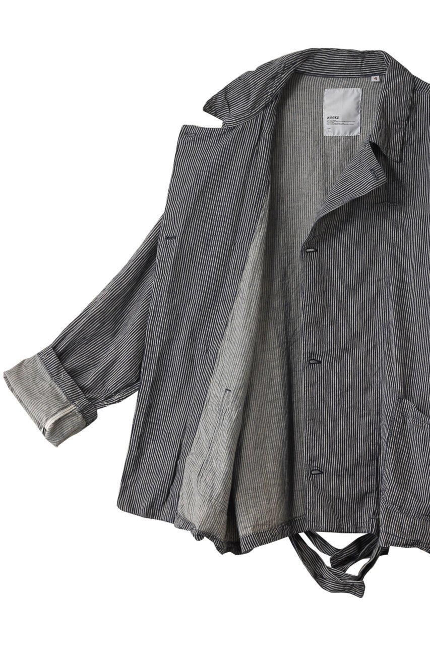 【ベリーテイジ/VERYTAGE / MEN】の【MEN】SWEDESPLIT ジャケット 人気、トレンドファッション・服の通販 founy(ファニー) ファッション Fashion メンズファッション Fashion for Men インナー Innerwear ジャケット Jacket, Outerwear スタイリッシュ Stylish, Fashionable ストライプ Stripe, Striped Pattern スリーブ Sleeve, Long Sleeve / Short Sleeve デニム Denim, Jeans Material フロント Front, Front Design リネン Linen, Linen Fabric ロング Long, Long-Length other-6|ID: prp329100004359680 ipo3291000000034958971