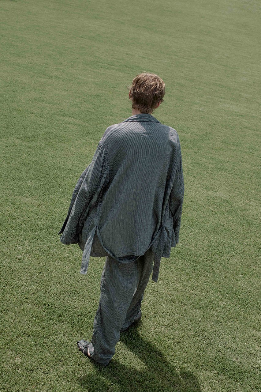 【ベリーテイジ/VERYTAGE / MEN】の【MEN】SWEDESPLIT ジャケット 人気、トレンドファッション・服の通販 founy(ファニー) ファッション Fashion メンズファッション Fashion for Men インナー Innerwear ジャケット Jacket, Outerwear スタイリッシュ Stylish, Fashionable ストライプ Stripe, Striped Pattern スリーブ Sleeve, Long Sleeve / Short Sleeve デニム Denim, Jeans Material フロント Front, Front Design リネン Linen, Linen Fabric ロング Long, Long-Length other-8|ID: prp329100004359680 ipo3291000000034958973