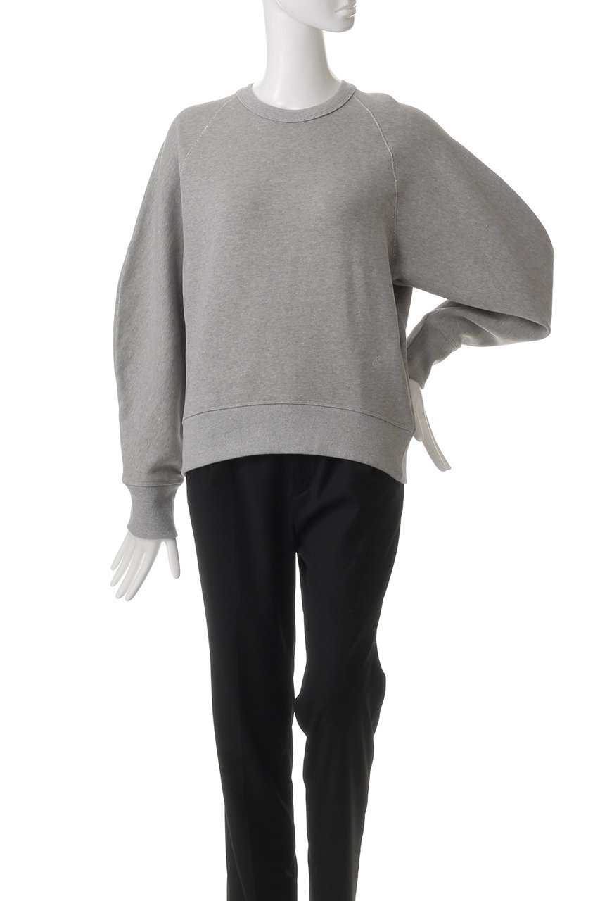 【エブール/ebure】のタンブラークリア裏毛 クルーネックカットソー 人気、トレンドファッション・服の通販 founy(ファニー) 　ファッション　Fashion　レディースファッション　Fashion for Women　トップス・カットソー　Cut & Sew Tops　シャツ・ブラウス・オフィスカジュアル　Elegant Blouses & Button-Ups　ロングTシャツ・Tシャツ　Longline T-Shirts & Tees　カットソー・ベーシックTシャツ　Cut-and-Sewn Tops / Stretch Tees & Basics　スリーブ　Sleeve, Long Sleeve / Short Sleeve　タンブラー　Tumbler, Travel Mug　バランス　Balance, Style Balance　フォルム　Silhouette, Form　ボトム　Bottoms, Lower Wear　ロング　Long, Long-Length　other-2|ID: prp329100004359681 ipo3291000000032881032