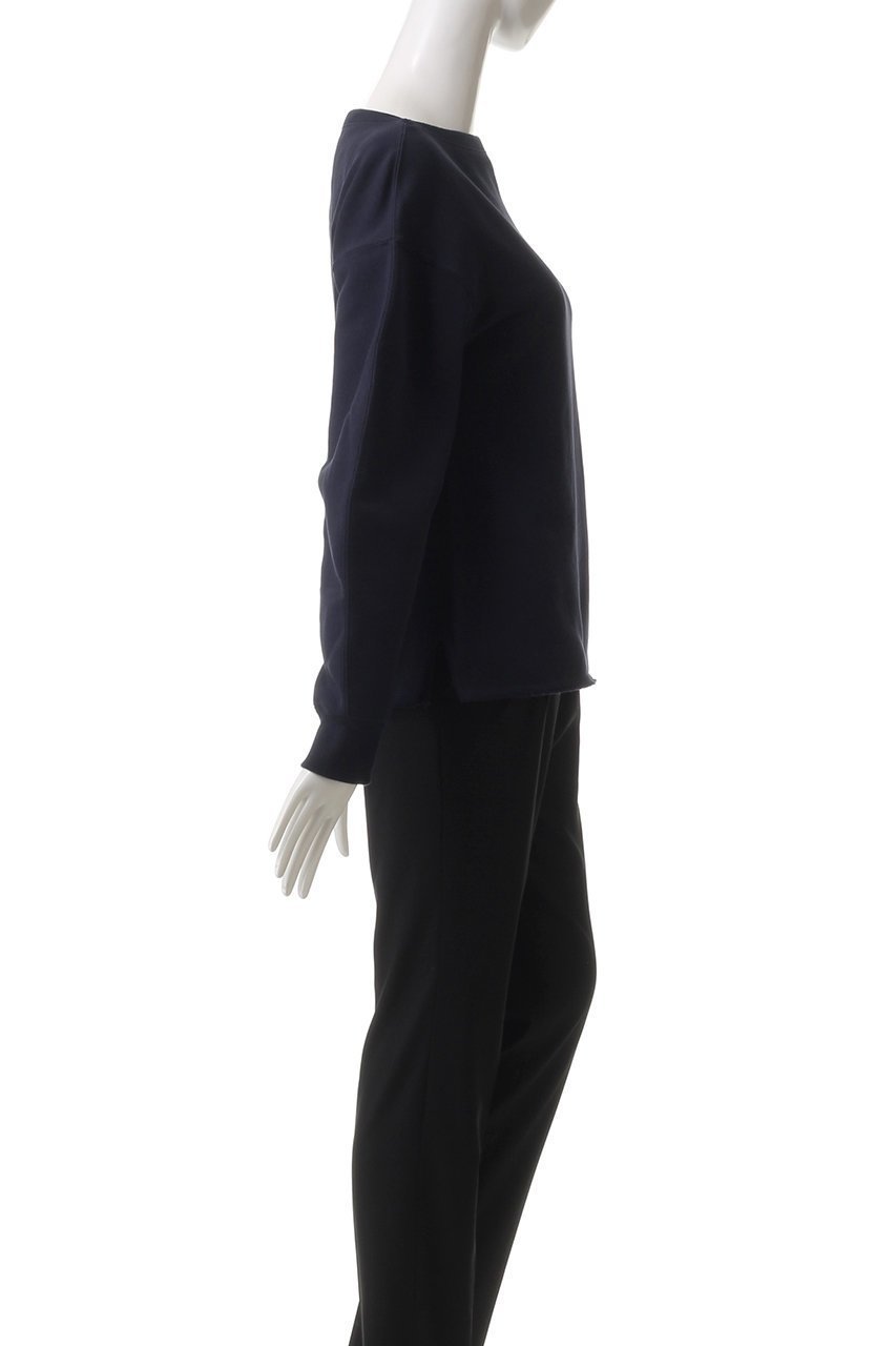 【エブール/ebure】のタンブラークリア裏毛 ボートネックカットソー 人気、トレンドファッション・服の通販 founy(ファニー) 　ファッション　Fashion　レディースファッション　Fashion for Women　トップス・カットソー　Cut & Sew Tops　シャツ・ブラウス・オフィスカジュアル　Elegant Blouses & Button-Ups　ロングTシャツ・Tシャツ　Longline T-Shirts & Tees　カットソー・ベーシックTシャツ　Cut-and-Sewn Tops / Stretch Tees & Basics　カットソー　Cut and Sewn Top　スリット　Slit, Slit Detail　スリーブ　Sleeve, Long Sleeve / Short Sleeve　タンブラー　Tumbler, Travel Mug　ロング　Long, Long-Length　other-3|ID: prp329100004359687 ipo3291000000032880986