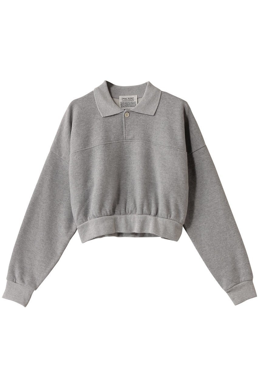 【アンスクリア/INSCRIRE】のVintage スウェットショート プルオーバー 人気、トレンドファッション・服の通販 founy(ファニー) 　ファッション　Fashion　レディースファッション　Fashion for Women　トップス・カットソー　Cut & Sew Tops　ニット　Knit Tops & Sweaters　レディースパーカー・カジュアルフーディー　Casual Hoodies & Sweatshirts　カジュアルプルオーバー・ニットトップス　Pullovers & Knit Tops / Casual Pullovers　スウェット・クルーネックトップス　Sweatshirts & Crewnecks / Relaxed Fit Sweat Tops　ショルダー　Shoulder, Shoulder Strap　ショート　Short, Short Length　スウェット / スエット　Sweatshirt, Sweatwear　トレンド　Trend, Trending Now　ドロップ　Drop Shoulder, Dropped Style　バランス　Balance, Style Balance　ボトム　Bottoms, Lower Wear　 other-1|ID: prp329100004359689 ipo3291000000032953008