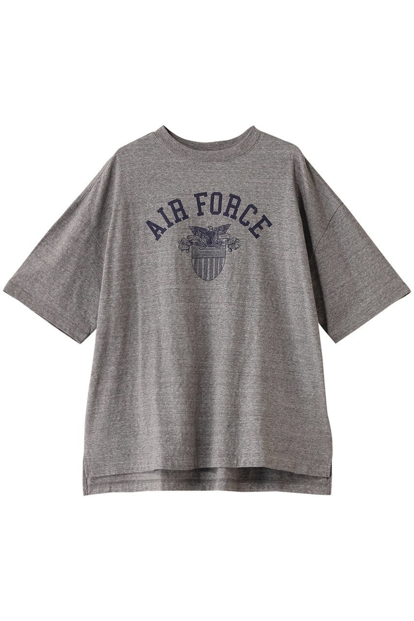 【アンスクリア/INSCRIRE】のプリントTシャツ インテリア・キッズ・メンズ・レディースファッション・服の通販 founy(ファニー) 　ファッション　Fashion　レディースファッション　WOMEN　トップス・カットソー　Tops/Tshirt　シャツ/ブラウス　Shirts/Blouses　ロング / Tシャツ　T-Shirts　カットソー　Cut and Sewn　2025年　2025　2025春夏・S/S　Ss,Spring/Summer,2025　ショート　Short　スリーブ　Sleeve　フロント　Front　プリント　Print　夏　Summer　春　Spring　S/S・春夏　Ss・Spring/Summer　グレー(AIR FORCE)|ID: prp329100004359690 ipo3291000000030474119