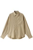 【アンスクリア/INSCRIRE】のベーシックシャツ 人気、トレンドファッション・服の通販 founy(ファニー) ファッション Fashion レディースファッション Fashion for Women トップス・カットソー Cut & Sew Tops シャツ・ブラウス・オフィスカジュアル Elegant Blouses & Button-Ups なめらか Smooth, Silky Texture シンプル Simple, Minimal スリーブ Sleeve, Long Sleeve / Short Sleeve トレンド Trend, Trending Now ベーシック Basic, Essential ロング Long, Long-Length 羽織 Haori, Light Jacket thumbnail ベージュ|ID: prp329100004359694 ipo3291000000032871600