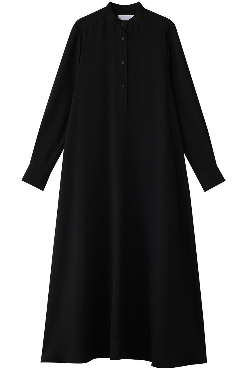 【グラフペーパー/Graphpaper】のSatin Band Collar Dress/ドレス 人気、トレンドファッション・服の通販 founy(ファニー) 　ファッション　Fashion　レディースファッション　Fashion for Women　ワンピース　Dresses　フォーマル・パーティードレス・結婚式用ドレス　Elegant & Casual Dresses　チュニック　Tunic Tops & Dresses　サテン　Satin, Glossy Fabric　シューズ　Shoes, Footwear　シンプル　Simple, Minimal　チュニック　Tunic, Long Top　ドレス　Dress, One-Piece　ドレープ　Drape, Draping Fabric　ロング　Long, Long-Length　エレガント 上品　Elegant　 other-1|ID: prp329100004359695 ipo3291000000032881121