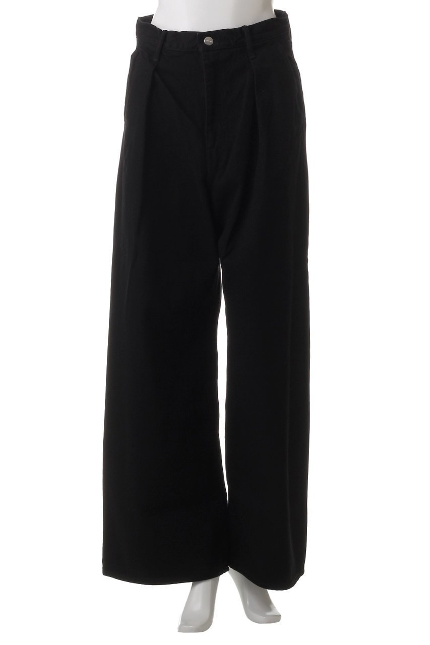 【グラフペーパー/Graphpaper】のSelvage Denim Two Tuck Wide Pants/パンツ 人気、トレンドファッション・服の通販 founy(ファニー) 　ファッション　Fashion　レディースファッション　Fashion for Women　パンツ　Pants & Trousers　デニムパンツ・ジーンズ・美脚デニム　Denim Jeans & Pants　シンプル　Simple, Minimal　テーパード　Tapered, Tapered Pants　デニム　Denim, Jeans Material　フォルム　Silhouette, Form　ワイド　Wide, Wide Fit　定番　Standard, Basic Item　other-2|ID: prp329100004359697 ipo3291000000032930304