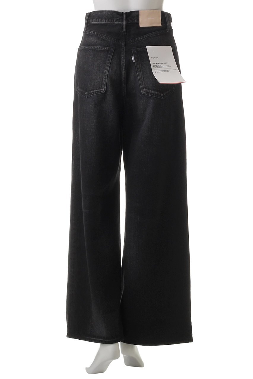 【グラフペーパー/Graphpaper】のSelvage Denim Two Tuck Wide Pants/パンツ 人気、トレンドファッション・服の通販 founy(ファニー) 　ファッション　Fashion　レディースファッション　Fashion for Women　パンツ　Pants & Trousers　デニムパンツ・ジーンズ・美脚デニム　Denim Jeans & Pants　ストレート　Straight, Straight Cut　デニム　Denim, Jeans Material　ワイド　Wide, Wide Fit　エレガント 上品　Elegant　other-4|ID: prp329100004359698 ipo3291000000035769673