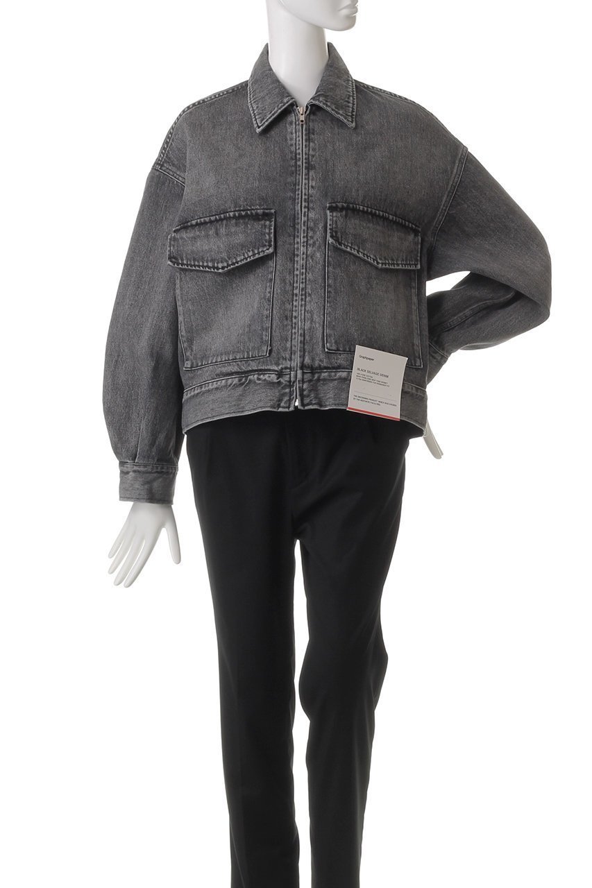 【グラフペーパー/Graphpaper】のSelvage Denim Zip Jacket/ジャケット 人気、トレンドファッション・服の通販 founy(ファニー) 　ファッション　Fashion　レディースファッション　WOMEN　アウター　Coat Outerwear　ジャケット　Jackets　インナー　Inner　コンパクト　Compact　ショルダー　Shoulder　ジャケット　Jacket　スリーブ　Sleeve　ドロップ　Drop　バランス　Balance　ポケット　Pocket　other-2|ID: prp329100004359700 ipo3291000000031342233