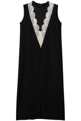 【ロキト/LOKITHO】 レースVネックノースリーブドレス人気、トレンドファッション・服の通販 founy(ファニー) ファッション Fashion レディースファッション Fashion for Women ワンピース Dresses フォーマル・パーティードレス・結婚式用ドレス Elegant & Casual Dresses チュニック Tunic Tops & Dresses ストレート Straight, Straight Cut チュニック Tunic, Long Top ドレス Dress, One-Piece ノースリーブ Sleeveless, No-Sleeve レース Lace, Lace Fabric ロング Long, Long-Length エレガント 上品 Elegant |ID:prp329100004359702
