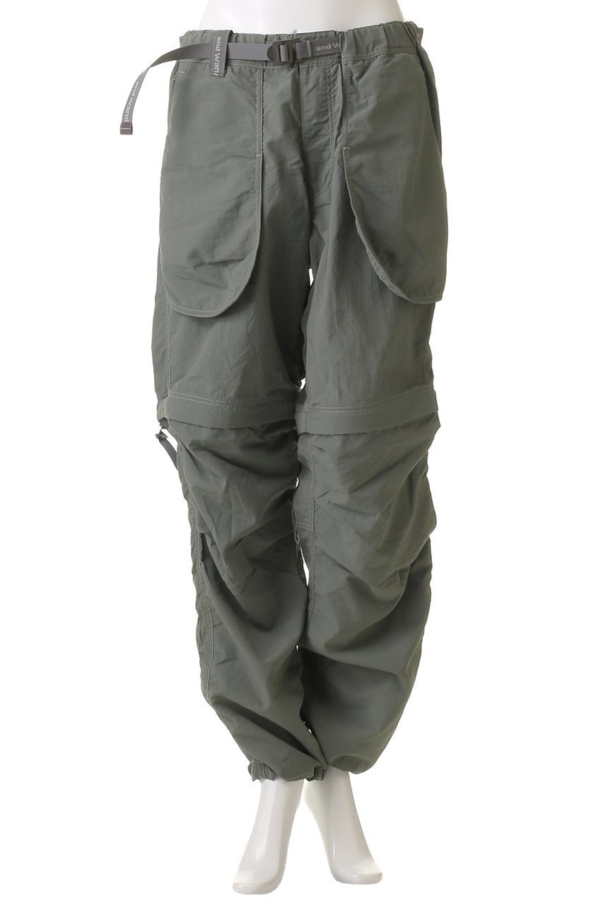 【アンドワンダー/and wander】の【UNISEX】Ny taffeta hiker 2way パンツ 人気、トレンドファッション・服の通販 founy(ファニー) 　ファッション　Fashion　レディースファッション　Fashion for Women　パンツ　Pants & Trousers　ユニセックス　Unisex, Genderless　ショート　Short, Short Length　タフタ　Taffeta, Structured Fabric　ロング　Long, Long-Length　other-6|ID: prp329100004359705 ipo3291000000032930452