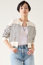 【マルティニーク/martinique】のESSENTIALカーディガン(アンサンブル可) ボーダー|ID: prp329100004359707 ipo3291000000032946155