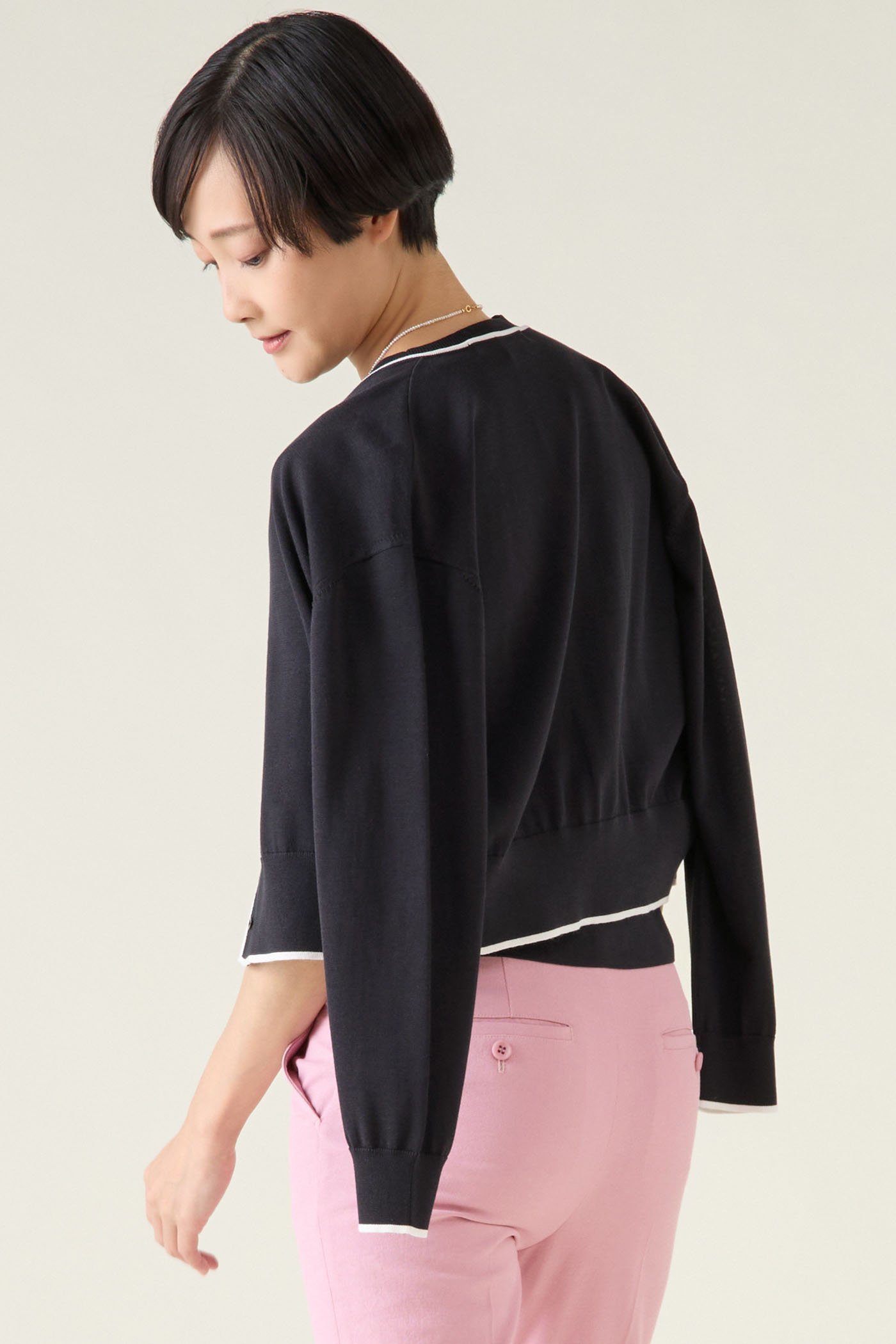 【マルティニーク/martinique】のESSENTIALカーディガン(アンサンブル可) 人気、トレンドファッション・服の通販 founy(ファニー) 　ファッション　Fashion　レディースファッション　Fashion for Women　トップス・カットソー　Cut & Sew Tops　ニット　Knit Tops & Sweaters　カーディガン・羽織り　Layered Style Cardigans　アンサンブルニット　Knit Ensembles & Twin Sets　おすすめ　Recommended / Our Picks　アンサンブル　Ensemble Set　カーディガン　Cardigan, Knitwear　ショルダー　Shoulder, Shoulder Strap　シンプル　Simple, Minimal　バランス　Balance, Style Balance　ボーダー　Border, Stripe　モダン　Modern, Contemporary　春　Spring　other-3|ID: prp329100004359707 ipo3291000000032946189