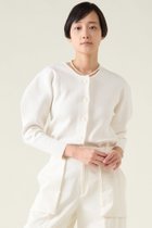 【マルティニーク/martinique】のセミハードコットンカーディガン 人気、トレンドファッション・服の通販 founy(ファニー) ファッション Fashion レディースファッション Fashion for Women トップス・カットソー Cut & Sew Tops ニット Knit Tops & Sweaters カーディガン・羽織り Layered Style Cardigans おすすめ Recommended / Our Picks カーディガン Cardigan, Knitwear ジャケット Jacket, Outerwear ストレッチ Stretch, Stretchy Fabric スリーブ Sleeve, Long Sleeve / Short Sleeve 再入荷 Restock / Back in Stock thumbnail ホワイト|ID: prp329100004359708 ipo3291000000035040996