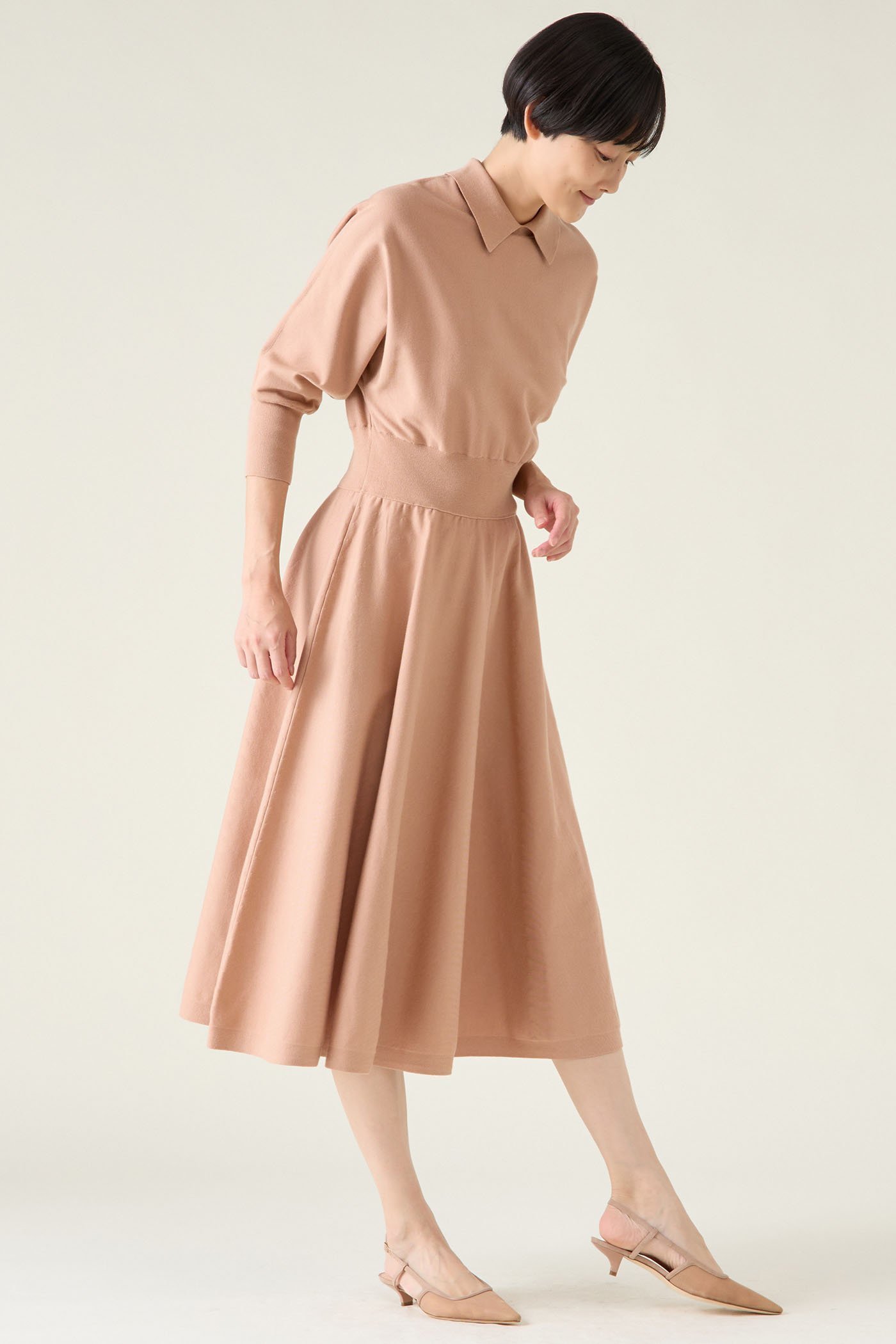 【マルティニーク/martinique】の衿ドルマンニットワンピース 人気、トレンドファッション・服の通販 founy(ファニー) ファッション Fashion レディースファッション Fashion for Women ワンピース Dresses ニットワンピース Knit Dresses チュニック Tunic Tops & Dresses おすすめ Recommended / Our Picks クラシカル Classical, Vintage-Inspired チュニック Tunic, Long Top トレンド Trend, Trending Now フォルム Silhouette, Form モダン Modern, Contemporary エレガント 上品 Elegant other-2|ID: prp329100004359710 ipo3291000000036078982