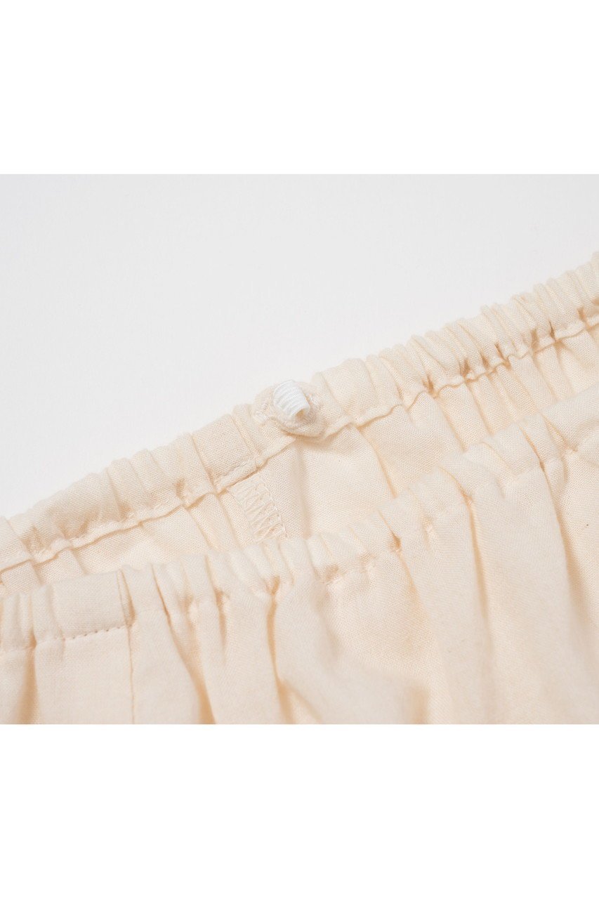 【プリスティン/PRISTINE】のコットンリネンストライプギャザーパンツ / オーガニックコットン 人気、トレンドファッション・服の通販 founy(ファニー) 　ファッション　Fashion　レディースファッション　Fashion for Women　パンツ　Pants & Trousers　ギャザー　Gathered, Ruffled　ストライプ　Stripe, Striped Pattern　ペチコート　Petticoat, Underskirt　リネン　Linen, Linen Fabric　ロング　Long, Long-Length　other-6|ID: prp329100004359716 ipo3291000000036761820