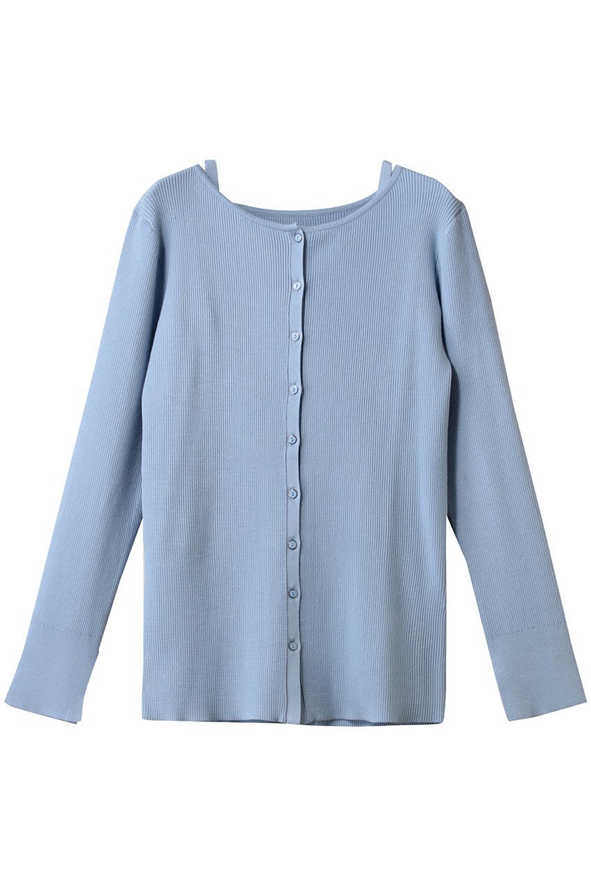 【アルアバイル/allureville】のマルチレイヤードセット インテリア・キッズ・メンズ・レディースファッション・服の通販 founy(ファニー) 　ファッション　Fashion　レディースファッション　Fashion for Women　トップス・カットソー　Cut & Sew Tops　ニット　Knit Tops & Sweaters　カジュアルプルオーバー・ニットトップス　Pullovers & Knit Tops / Casual Pullovers　カーディガン　Cardigan, Knitwear　キャミソール　Camisole, Spaghetti Strap Top　シンプル　Simple, Minimal　ライトブルー|ID: prp329100004359723 ipo3291000000032951107
