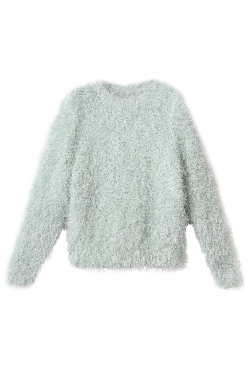 【アルアバイル/allureville】のシャギープルオーバー インテリア・キッズ・メンズ・レディースファッション・服の通販 founy(ファニー) 　ファッション　Fashion　レディースファッション　Fashion for Women　トップス・カットソー　Cut & Sew Tops　ニット　Knit Tops & Sweaters　カジュアルプルオーバー・ニットトップス　Pullovers & Knit Tops / Casual Pullovers　シンプル　Simple, Minimal　スリム　Slim, Slim Fit　バランス　Balance, Style Balance　フェミニン　Feminine, Girly　リラックス　Relax, Relaxed Fit　ワイド　Wide, Wide Fit　ミントグリーン|ID: prp329100004359724 ipo3291000000032951152