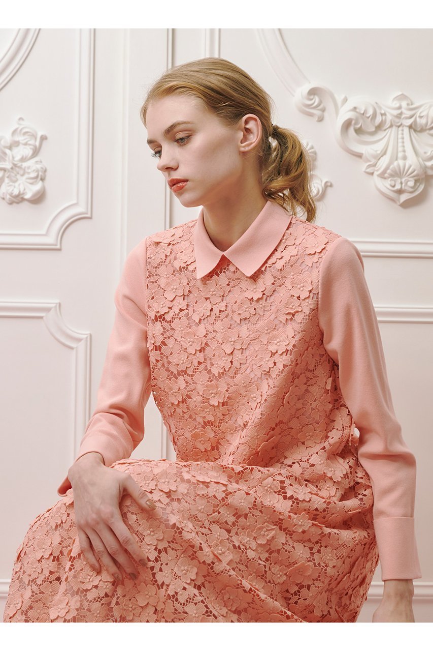 【アルアバイル/allureville】の【Loulou Willoughby】ケミカルフラワーレースプルオーバー 人気、トレンドファッション・服の通販 founy(ファニー) 　ファッション　Fashion　レディースファッション　WOMEN　トップス・カットソー　Tops/Tshirt　ニット　Knit Tops　プルオーバー　Pullover　エレガント 上品　Elegant　ケミカル　Chemical　スラックス　Slacks　デニム　Denim　レース　Race　other-7|ID: prp329100004359725 ipo3291000000031342433