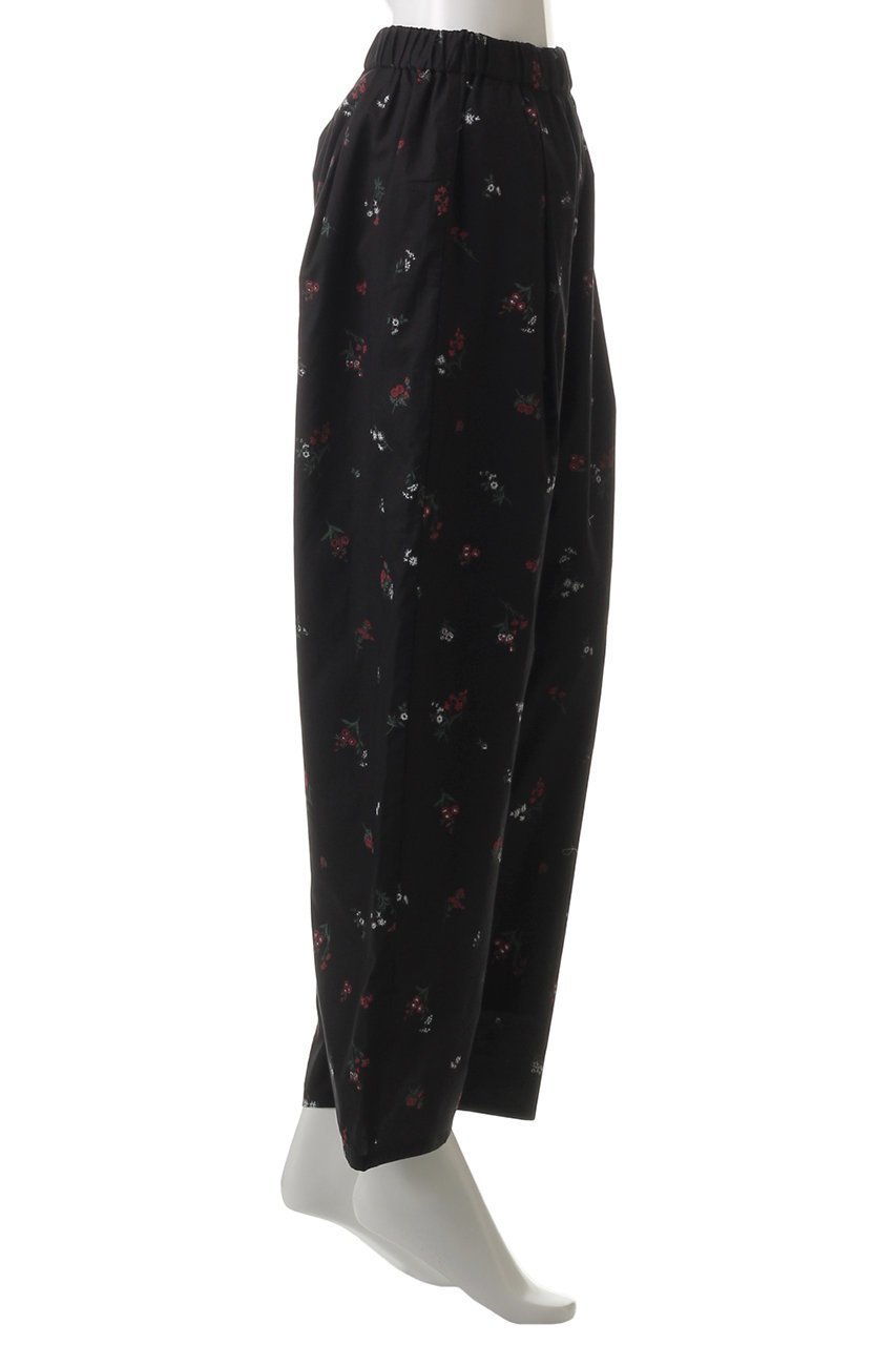 【ミズイロ インド/mizuiro ind】のsmall flower print PT パンツ 人気、トレンドファッション・服の通販 founy(ファニー) 　ファッション　Fashion　レディースファッション　Fashion for Women　パンツ　Pants & Trousers　お家時間・ステイホーム　Stay Home / At Home　シンプル　Simple, Minimal　フェミニン　Feminine, Girly　リラックス　Relax, Relaxed Fit　エレガント 上品　Elegant　other-3|ID: prp329100004359726 ipo3291000000032921662