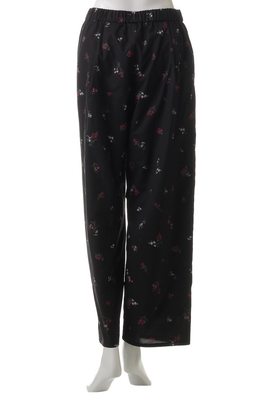 【ミズイロ インド/mizuiro ind】のsmall flower print PT パンツ 人気、トレンドファッション・服の通販 founy(ファニー) 　ファッション　Fashion　レディースファッション　Fashion for Women　パンツ　Pants & Trousers　お家時間・ステイホーム　Stay Home / At Home　シンプル　Simple, Minimal　フェミニン　Feminine, Girly　リラックス　Relax, Relaxed Fit　エレガント 上品　Elegant　other-4|ID: prp329100004359726 ipo3291000000032921671