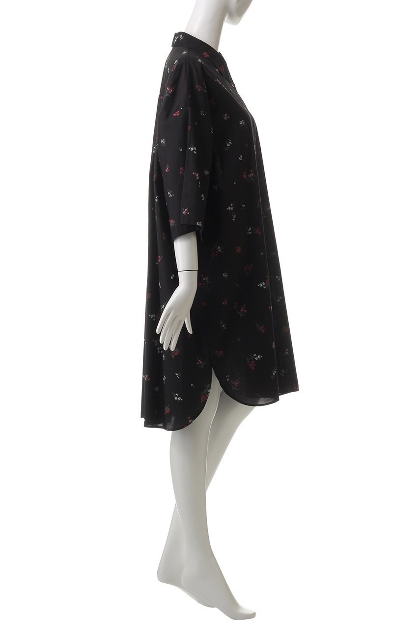 【ミズイロ インド/mizuiro ind】のsmall flower print shirt OP ワンピース 人気、トレンドファッション・服の通販 founy(ファニー) 　ファッション　Fashion　レディースファッション　Fashion for Women　ワンピース　Dresses　チュニック　Tunic Tops & Dresses　シンプル　Simple, Minimal　チュニック　Tunic, Long Top　リラックス　Relax, Relaxed Fit　other-3|ID: prp329100004359727 ipo3291000000032881006
