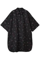 【ミズイロ インド/mizuiro ind】のsmall flower print shirt OP ワンピース black|ID: prp329100004359727 ipo3291000000035737399