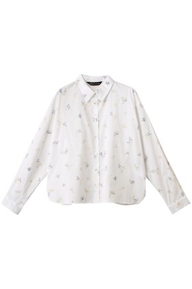 【ミズイロ インド/mizuiro ind】 small flower print shirt シャツ人気、トレンドファッション・服の通販 founy(ファニー) ファッション Fashion レディースファッション WOMEN トップス・カットソー Tops/Tshirt シャツ/ブラウス Shirts/Blouses ロング / Tシャツ T-Shirts 2025年 2025 2025春夏・S/S Ss,Spring/Summer,2025 シンプル Simple スリーブ Sleeve リラックス Relax ロング Long エレガント 上品 Elegant 夏 Summer 春 Spring S/S・春夏 Ss・Spring/Summer |ID:prp329100004359728