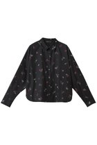 【ミズイロ インド/mizuiro ind】のsmall flower print shirt シャツ black|ID:prp329100004359728