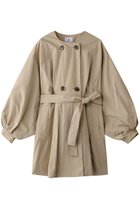 【ランバン オン ブルー/LANVIN en Bleu】のコットンタフタベルテッドコート 人気、トレンドファッション・服の通販 founy(ファニー) ファッション Fashion レディースファッション Fashion for Women アウター Coat / Outerwear Collection コート・ロングコート・ピーコート Long Coats, Peacoats & More タフタ Taffeta, Structured Fabric ロング Long, Long-Length エレガント 上品 Elegant thumbnail ベージュ|ID: prp329100004359730 ipo3291000000032926887