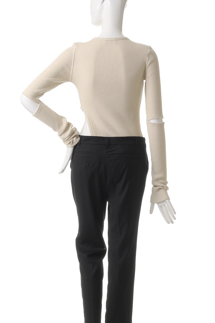 【ガリャルダガランテ/GALLARDAGALANTE】の【PEAS】ノイルテレコボディスーツ 人気、トレンドファッション・服の通販 founy(ファニー) 　ファッション　Fashion　レディースファッション　WOMEN　トップス・カットソー　Tops/Tshirt　シャツ/ブラウス　Shirts/Blouses　ロング / Tシャツ　T-Shirts　カットソー　Cut and Sewn　おすすめ　Recommend　カッティング　Cutting　カットソー　Cut And Sew　シルク　Silk　スリーブ　Sleeve　スーツ　Suit　ネップ　Nep Yarn　フィット　Fit　ロング　Long　ヴィンテージ　Vintage　夏　Summer　春　Spring　S/S・春夏　Ss・Spring/Summer　other-4|ID: prp329100004359742 ipo3291000000031342529
