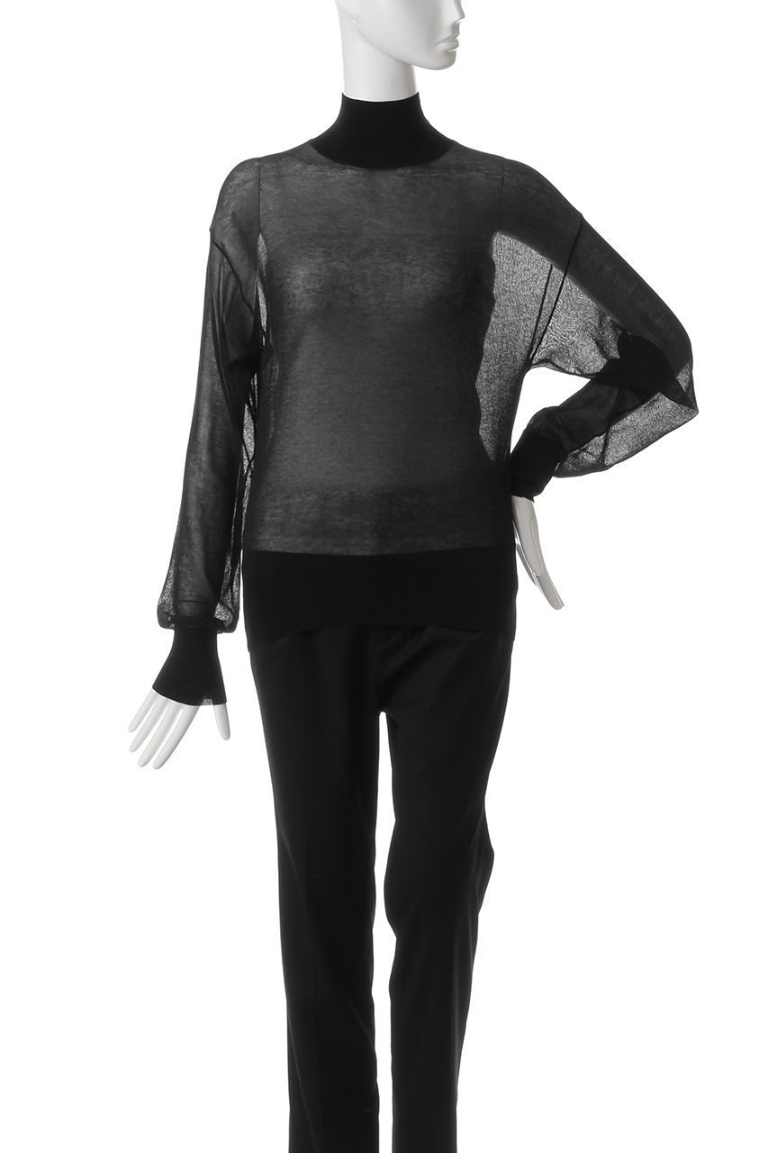 【ル フィル/LE PHIL】のシアーニット 人気、トレンドファッション・服の通販 founy(ファニー) 　ファッション　Fashion　レディースファッション　Fashion for Women　トップス・カットソー　Cut & Sew Tops　ニット　Knit Tops & Sweaters　カジュアルプルオーバー・ニットトップス　Pullovers & Knit Tops / Casual Pullovers　インナー　Innerwear　エアリー　Airy Texture　エレガント 上品　Elegant　ハイネック　High Neck, Mock Neck　バランス　Balance, Style Balance　other-2|ID: prp329100004359753 ipo3291000000032952915