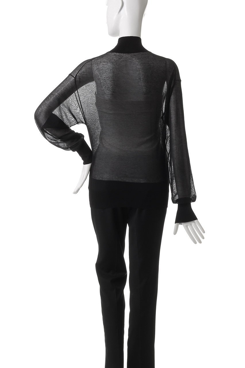 【ル フィル/LE PHIL】のシアーニット 人気、トレンドファッション・服の通販 founy(ファニー) 　ファッション　Fashion　レディースファッション　Fashion for Women　トップス・カットソー　Cut & Sew Tops　ニット　Knit Tops & Sweaters　カジュアルプルオーバー・ニットトップス　Pullovers & Knit Tops / Casual Pullovers　インナー　Innerwear　エアリー　Airy Texture　エレガント 上品　Elegant　ハイネック　High Neck, Mock Neck　バランス　Balance, Style Balance　other-4|ID: prp329100004359753 ipo3291000000032952921
