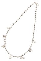 【アナイ/ANAYI】のボールミックスネックレス 人気、トレンドファッション・服の通販 founy(ファニー) ファッション Fashion レディースファッション Fashion for Women ジュエリー Jewelry ネックレス Necklaces & Pendants おすすめ Recommended / Our Picks シルバー Silver, Metallic Silver シンプル Simple, Minimal チェーン Chain, Chain Strap ネックレス Necklace, Pendant Necklace パール Pearl, Pearl Accent ランダム Random, Irregular エレガント 上品 Elegant 再入荷 Restock / Back in Stock |ID:prp329100004359757