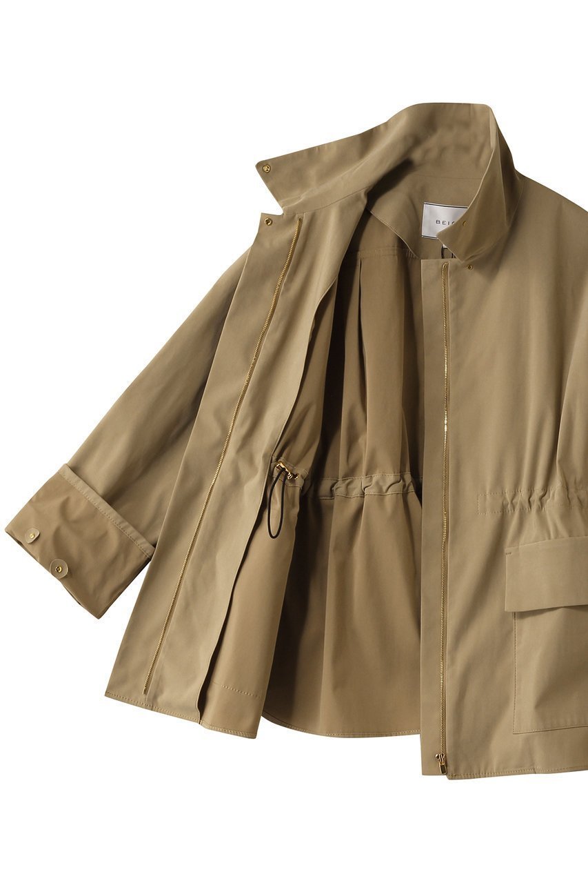 【ベイジ,/BEIGE,】のIBERIS(イベリス)/スタンドカラーブルゾン 人気、トレンドファッション・服の通販 founy(ファニー) 　ファッション　Fashion　レディースファッション　Fashion for Women　アウター　Coat / Outerwear Collection　レディースジャケット・軽アウター　Jackets　ブルゾンジャケット・スポーティアウター　Blouson Jackets　ジャケット　Jacket, Outerwear　スタンド　Stand Collar, Upright Stand　ブルゾン　Blouson, Bomber Jacket　エレガント 上品　Elegant　other-6|ID: prp329100004359768 ipo3291000000032916338