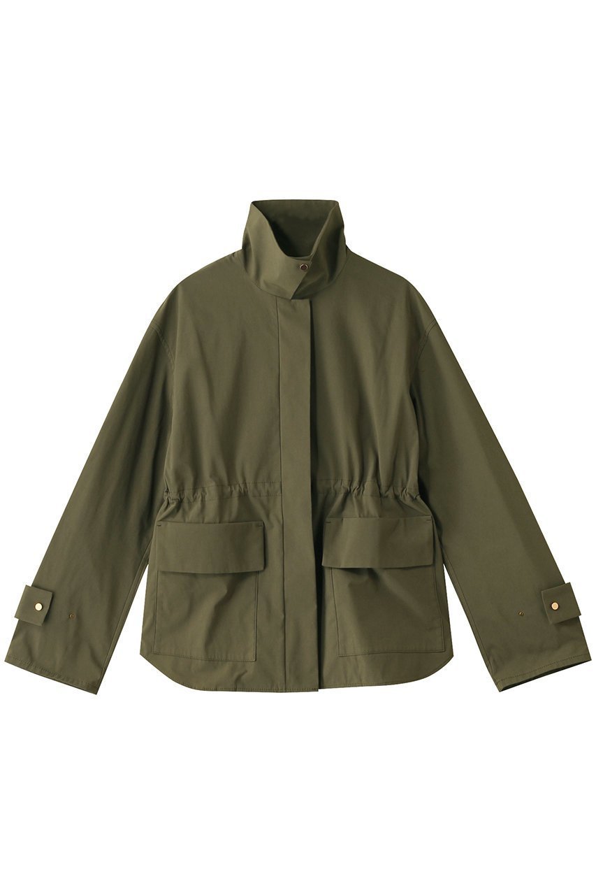 【ベイジ,/BEIGE,】のIBERIS(イベリス)/スタンドカラーブルゾン インテリア・キッズ・メンズ・レディースファッション・服の通販 founy(ファニー) 　ファッション　Fashion　レディースファッション　Fashion for Women　アウター　Coat / Outerwear Collection　レディースジャケット・軽アウター　Jackets　ブルゾンジャケット・スポーティアウター　Blouson Jackets　ジャケット　Jacket, Outerwear　スタンド　Stand Collar, Upright Stand　ブルゾン　Blouson, Bomber Jacket　エレガント 上品　Elegant　Khaki|ID: prp329100004359768 ipo3291000000035064854