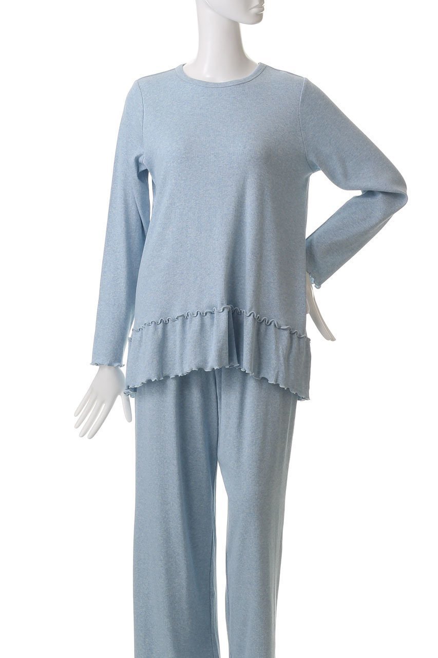 【キッドブルー/KID BLUE】の25ベアフライストップス 人気、トレンドファッション・服の通販 founy(ファニー) 　ファッション　Fashion　レディースファッション　Fashion for Women　トップス・カットソー　Cut & Sew Tops　おすすめ　Recommended / Our Picks　セットアップ　Set-Up, Coordinated Outfit　パジャマ　Pajamas, Sleepwear　フリル　Frill, Ruffle　リラックス　Relax, Relaxed Fit　再入荷　Restock / Back in Stock　other-2|ID: prp329100004361248 ipo3291000000035683945