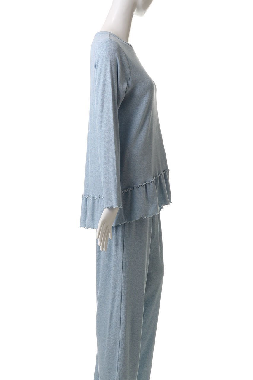 【キッドブルー/KID BLUE】の25ベアフライストップス 人気、トレンドファッション・服の通販 founy(ファニー) 　ファッション　Fashion　レディースファッション　Fashion for Women　トップス・カットソー　Cut & Sew Tops　おすすめ　Recommended / Our Picks　セットアップ　Set-Up, Coordinated Outfit　パジャマ　Pajamas, Sleepwear　フリル　Frill, Ruffle　リラックス　Relax, Relaxed Fit　再入荷　Restock / Back in Stock　other-3|ID: prp329100004361248 ipo3291000000035683946