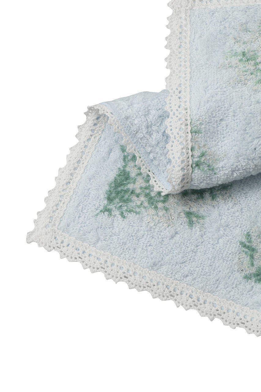 【キッドブルー/KID BLUE】の25タオルミモザハンカチ 人気、トレンドファッション・服の通販 founy(ファニー) 　ファッション　Fashion　レディースファッション　Fashion for Women　レイングッズ・傘・晴雨兼用傘　Umbrellas & Rain Gear　ギフト プレゼント　Gift / Present　タオル　Towel, Bath Towel　ハンカチ　Handkerchief, Hanky　レース　Lace, Lace Fabric　エレガント 上品　Elegant　傘　Umbrella, Parasol　吸水　Absorbent, Quick-Dry　時計　Watch, Wristwatch　other-3|ID: prp329100004361249 ipo3291000000032815221