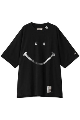 【メゾン ミハラヤスヒロ/Maison MIHARA YASUHIRO / MEN】の【MEN】SMILY FACEプリントTシャツ 人気、トレンドファッション・服の通販 founy(ファニー) ファッション Fashion メンズファッション Fashion for Men トップス・カットソー Cut & Sew Tops メンズシャツ Shirts ショート Short, Short Length スリーブ Sleeve, Long Sleeve / Short Sleeve プリント Print, Printed Pattern ベーシック Basic, Essential |ID:prp329100004361258
