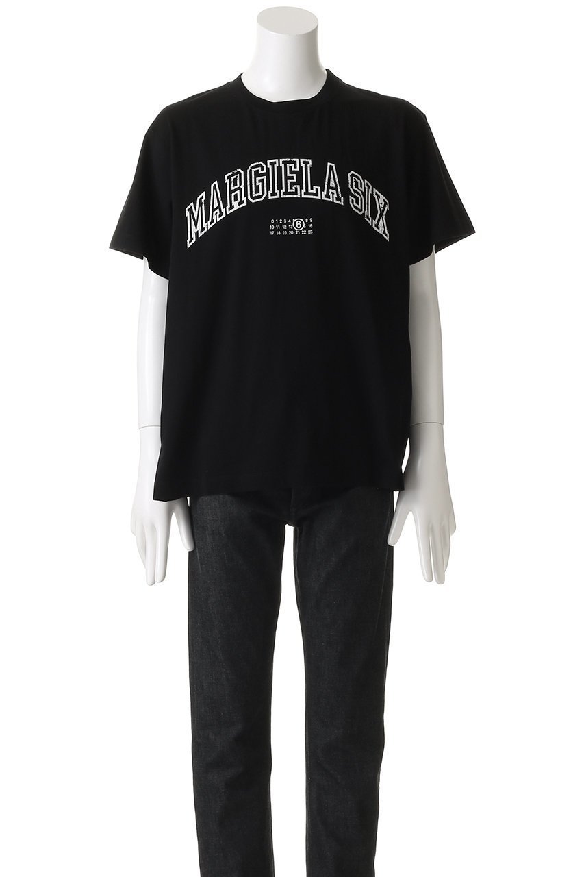 【エムエムシックス メゾンマルジェラ/MM6 Maison Margiela / MEN】の【MEN】Tシャツ 人気、トレンドファッション・服の通販 founy(ファニー) 　ファッション　Fashion　メンズファッション　Fashion for Men　トップス・カットソー　Cut & Sew Tops　メンズシャツ　Shirts　ショート　Short, Short Length　スリーブ　Sleeve, Long Sleeve / Short Sleeve　フロント　Front, Front Design　ボトム　Bottoms, Lower Wear　other-2|ID: prp329100004361259 ipo3291000000032881420