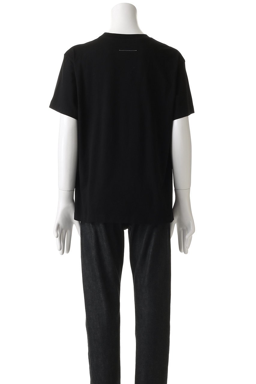 【エムエムシックス メゾンマルジェラ/MM6 Maison Margiela / MEN】の【MEN】Tシャツ 人気、トレンドファッション・服の通販 founy(ファニー) 　ファッション　Fashion　メンズファッション　Fashion for Men　トップス・カットソー　Cut & Sew Tops　メンズシャツ　Shirts　ショート　Short, Short Length　スリーブ　Sleeve, Long Sleeve / Short Sleeve　フロント　Front, Front Design　ボトム　Bottoms, Lower Wear　other-4|ID: prp329100004361259 ipo3291000000032881430