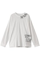 【エムエムシックス メゾンマルジェラ/MM6 Maison Margiela / MEN】の【MEN】Tシャツ 人気、トレンドファッション・服の通販 founy(ファニー) ファッション Fashion メンズファッション MEN トップス・カットソー Tops/Tshirt/Men シャツ Shirts 2025年 2025 2025春夏・S/S Ss,Spring/Summer,2025 ショート Short シンプル Simple スリーブ Sleeve プリント Print ボトム Bottom 夏 Summer 定番 Standard 春 Spring S/S・春夏 Ss・Spring/Summer thumbnail オフホワイト|ID: prp329100004361268 ipo3291000000030486265