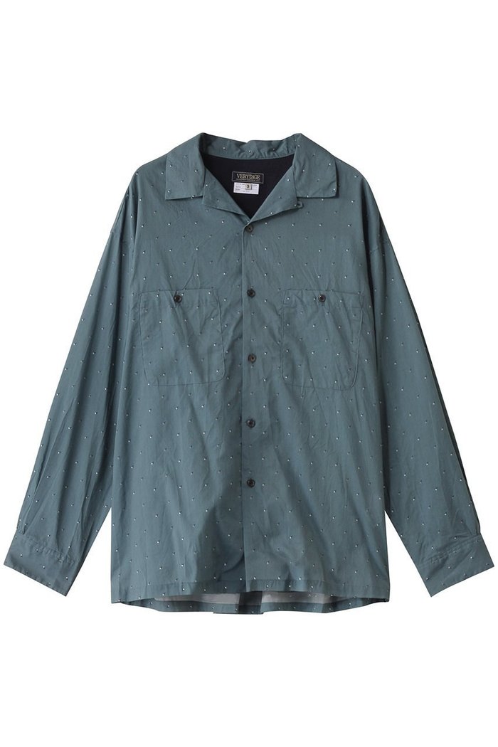 【ベリーテイジ/VERYTAGE / MEN】の【MEN】AVELIN ドットシャツ インテリア・キッズ・メンズ・レディースファッション・服の通販 founy(ファニー) https://founy.com/ ファッション Fashion メンズファッション Fashion for Men ギャザー Gathered, Ruffled クラシカル Classical, Vintage-Inspired スリーブ Sleeve, Long Sleeve / Short Sleeve トレンド Trend, Trending Now ドット Polka Dot, Dot Pattern ミリタリー Military, Army Style ロング Long, Long-Length 定番 Standard, Basic Item 無地 Plain, Solid Color |ID: prp329100004361273 ipo3291000000032871934