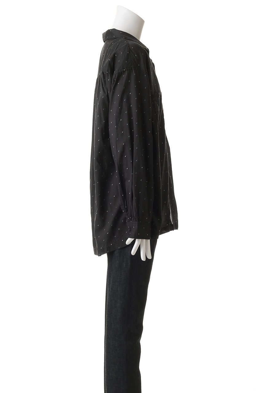 【ベリーテイジ/VERYTAGE / MEN】の【MEN】AVELIN ドットシャツ 人気、トレンドファッション・服の通販 founy(ファニー) 　ファッション　Fashion　メンズファッション　Fashion for Men　ギャザー　Gathered, Ruffled　クラシカル　Classical, Vintage-Inspired　スリーブ　Sleeve, Long Sleeve / Short Sleeve　トレンド　Trend, Trending Now　ドット　Polka Dot, Dot Pattern　ミリタリー　Military, Army Style　ロング　Long, Long-Length　定番　Standard, Basic Item　無地　Plain, Solid Color　other-3|ID: prp329100004361273 ipo3291000000032871953