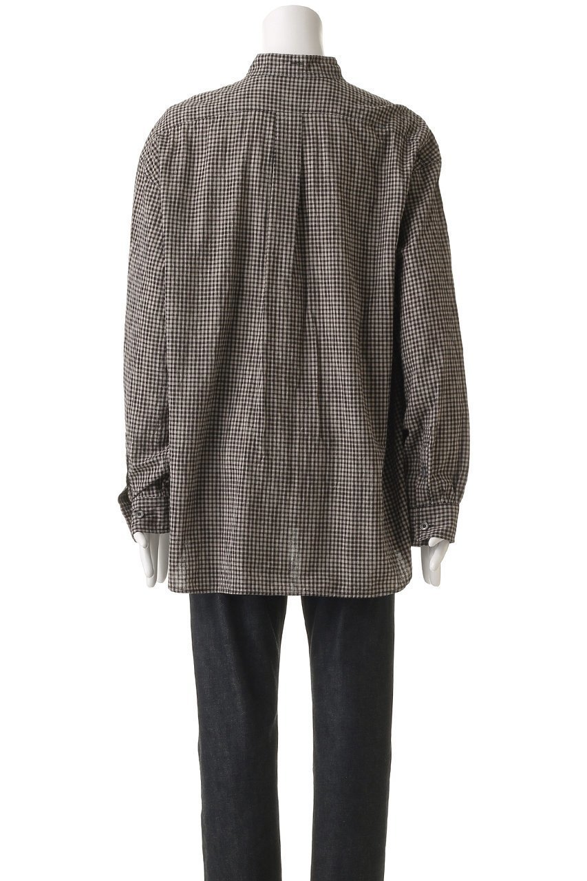 【ベリーテイジ/VERYTAGE / MEN】の【MEN】CHURCHILL コットンリネンオフィサーシャツ 人気、トレンドファッション・服の通販 founy(ファニー) 　ファッション　Fashion　メンズファッション　MEN　ギンガム　Gingham　スタイリッシュ　Stylish　スリーブ　Sleeve　デニム　Denim　ポケット　Pocket　リネン　Linen　ロング　Long　ヴィンテージ　Vintage　夏　Summer　other-4|ID: prp329100004361274 ipo3291000000031341365