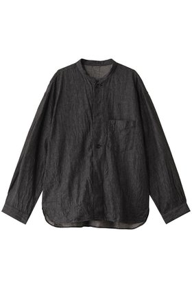 【ベリーテイジ/VERYTAGE / MEN】の【MEN】MINERSWEDE ノーカラーシャツ 人気、トレンドファッション・服の通販 founy(ファニー) ファッション Fashion メンズファッション Fashion for Men ジャケット Jacket, Outerwear スタイリッシュ Stylish, Fashionable スタンド Stand Collar, Upright Stand スリーブ Sleeve, Long Sleeve / Short Sleeve デニム Denim, Jeans Material ポケット Pocket, Pocket Detail ミックス Mix, Mixed Style ミリタリー Military, Army Style リネン Linen, Linen Fabric ロング Long, Long-Length |ID:prp329100004361275