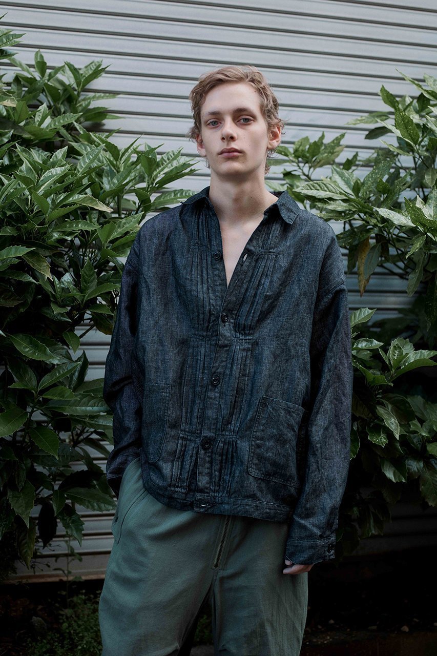 【ベリーテイジ/VERYTAGE / MEN】の【MEN】DORIAN トリプルプリーツ コットンリネン ジャケット 人気、トレンドファッション・服の通販 founy(ファニー) 　ファッション　Fashion　メンズファッション　MEN　ジャケット　Jacket　スリーブ　Sleeve　デニム　Denim　トリプル　Triple　ドレス　Dress　プリーツ　Pleats　リネン　Linen　ロング　Long　ワーク　Work　ヴィンテージ　Vintage　エレガント 上品　Elegant　other-6|ID: prp329100004361276 ipo3291000000031341381